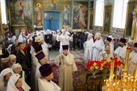 Божественная литургия в Лазареву субботу