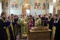 Всенощное бдение в канун Недели ваий (праздника Входа Господня в Иерусалим)