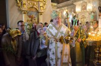 Всенощное бдение в канун Недели ваий (праздника Входа Господня в Иерусалим)