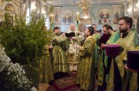 Всенощное бдение в канун Недели ваий (праздника Входа Господня в Иерусалим)