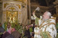 Всенощное бдение в канун Недели ваий (праздника Входа Господня в Иерусалим)