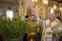 Всенощное бдение в канун Недели ваий (праздника Входа Господня в Иерусалим)