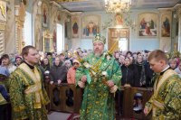 Божественная литургия в праздник Входа Господня в Иерусалим Божественная литургия в праздник Входа Господня в Иерусалим