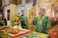 Божественная литургия в праздник Входа Господня в Иерусалим Божественная литургия в праздник Входа Господня в Иерусалим