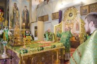 Божественная литургия в праздник Входа Господня в Иерусалим Божественная литургия в праздник Входа Господня в Иерусалим