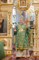 Божественная литургия в праздник Входа Господня в Иерусалим Божественная литургия в праздник Входа Господня в Иерусалим