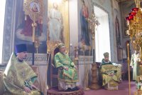 Божественная литургия в праздник Входа Господня в Иерусалим Божественная литургия в праздник Входа Господня в Иерусалим