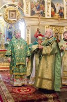 Божественная литургия в праздник Входа Господня в Иерусалим Божественная литургия в праздник Входа Господня в Иерусалим