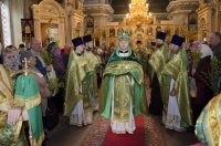 Божественная литургия в праздник Входа Господня в Иерусалим Божественная литургия в праздник Входа Господня в Иерусалим