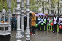 Священнослужитель принял участие в митинге, посвященому 30-й годовщине катастрофы на Чернобыльской АЭС