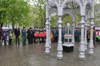 Священнослужитель принял участие в митинге, посвященому 30-й годовщине катастрофы на Чернобыльской АЭС