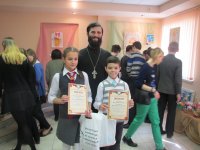 Церемония награждения победителей городского этапа олимпиады по основам православной  культуры