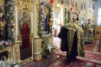 Вечерня с выносом Плащаницы