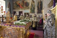 Вечерня с выносом Плащаницы