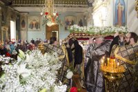 Вечерня с выносом Плащаницы