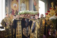 Вечерня с выносом Плащаницы