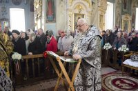 Вечерня с выносом Плащаницы