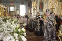 Вечерня с выносом Плащаницы