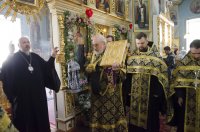 Вечерня с выносом Плащаницы