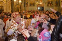 Преосвященнейший Стефан возглавил праздничные Пасхальные богослужения Преосвященнейший Стефан возглавил праздничные Пасхальные богослужения