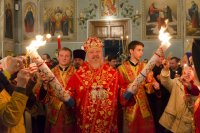 Преосвященнейший Стефан возглавил праздничные Пасхальные богослужения Преосвященнейший Стефан возглавил праздничные Пасхальные богослужения