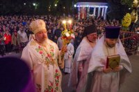 Преосвященнейший Стефан возглавил праздничные Пасхальные богослужения Преосвященнейший Стефан возглавил праздничные Пасхальные богослужения