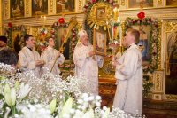 Преосвященнейший Стефан возглавил праздничные Пасхальные богослужения Преосвященнейший Стефан возглавил праздничные Пасхальные богослужения