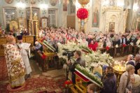 Преосвященнейший Стефан возглавил праздничные Пасхальные богослужения Преосвященнейший Стефан возглавил праздничные Пасхальные богослужения