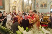 Преосвященнейший Стефан возглавил праздничные Пасхальные богослужения Преосвященнейший Стефан возглавил праздничные Пасхальные богослужения