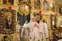 Преосвященнейший Стефан возглавил праздничные Пасхальные богослужения Преосвященнейший Стефан возглавил праздничные Пасхальные богослужения