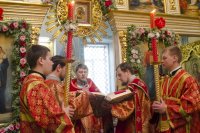 Вечерня в день Пасхи Христовой