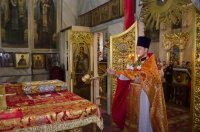 Вечерня в день Пасхи Христовой