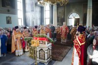 Божественная литургия в день празднования иконы Божией Матери "Иверская"