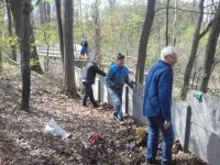 Акция по уборке кладбищ, захоронений воинов Великой Отечественной войны