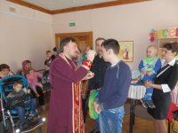 Священнослужители посетили «Центр коррекционного-развивающего обучения и реабилитации г.Светлогорска» Священнослужители посетили «Центр коррекционного-развивающего обучения и реабилитации г.Светлогорска»