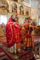 Соборное богослужение духовенства Гомельской епархии в Светлую Седмицу