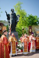 Соборное богослужение духовенства Гомельской епархии в Светлую Седмицу