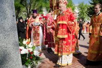 Соборное богослужение духовенства Гомельской епархии в Светлую Седмицу