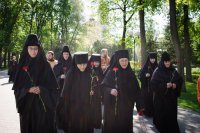 Соборное богослужение духовенства Гомельской епархии в Светлую Седмицу