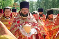 Соборное богослужение духовенства Гомельской епархии в Светлую Седмицу