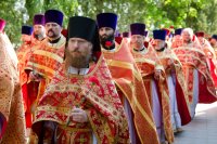 Соборное богослужение духовенства Гомельской епархии в Светлую Седмицу