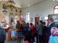 РЕЧИЦА. Школьники приняли участие в Крестном ходе