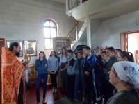 РЕЧИЦА. Школьники приняли участие в Крестном ходе