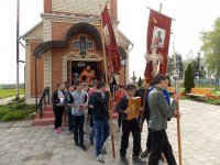 РЕЧИЦА. Школьники приняли участие в Крестном ходе