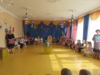 ЛОЕВ. В  ГУО «Ясли-сад №1 г.п.  Лоева» прошел праздничный Пасхальный утренник