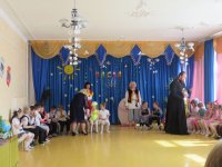 ЛОЕВ. В  ГУО «Ясли-сад №1 г.п.  Лоева» прошел праздничный Пасхальный утренник