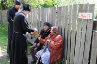 СВЕТЛОГОРСК. Священнослужитель поздравил участников  Великой Отечественной войны а.г. Боровики