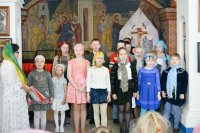 ГОМЕЛЬ. В храме святого преподобного Серафима Саровского состоялось торжество, подготовленное маленькими прихожанами ГОМЕЛЬ. В храме святого преподобного Серафима Саровского состоялось торжество, подготовленное маленькими прихожанами