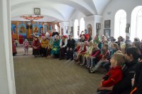 ГОМЕЛЬ. В храме святого преподобного Серафима Саровского состоялось торжество, подготовленное маленькими прихожанами ГОМЕЛЬ. В храме святого преподобного Серафима Саровского состоялось торжество, подготовленное маленькими прихожанами