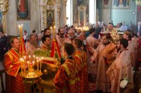 Вечернее богослужение в Свято-Петро-Павловском кафедральном соборе г.Гомеля Вечернее богослужение в Свято-Петро-Павловском кафедральном соборе г.Гомеля